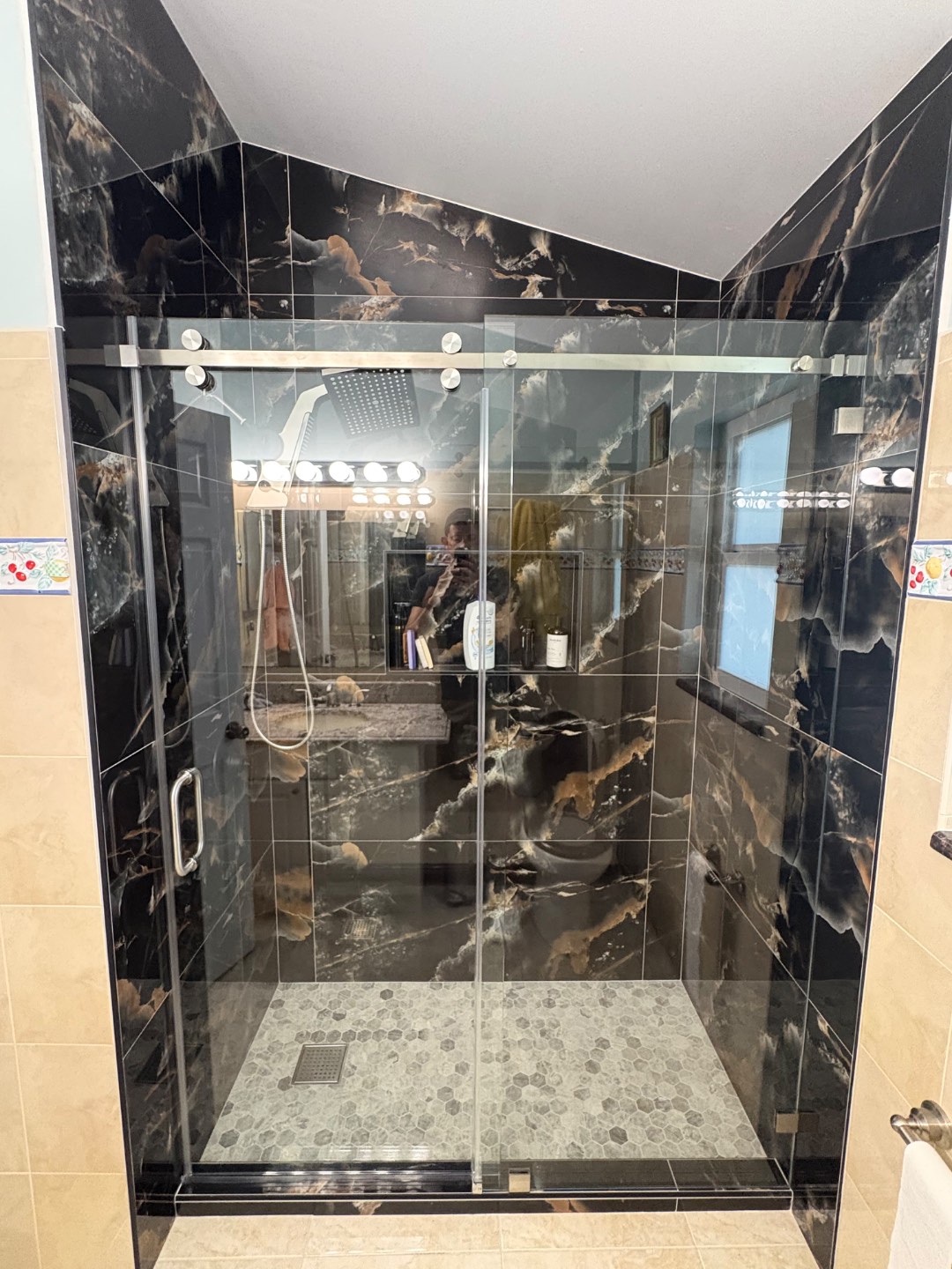 Shower doors after